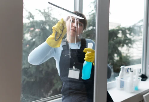 Nettoyage de vitres intérieures et extérieures à Sallespisse